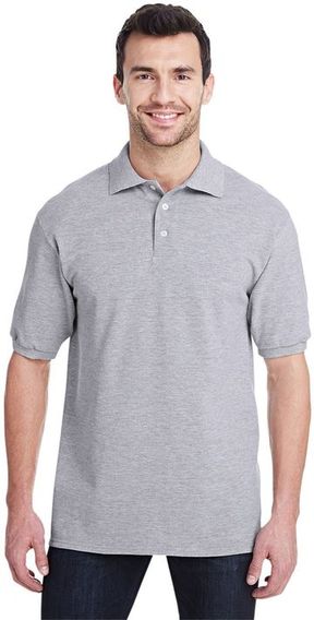 Jerzees Adult Unisex 6.5-ounce Premium 100% Ring spun Cotton Short Sleeve Pique Polo Shirt